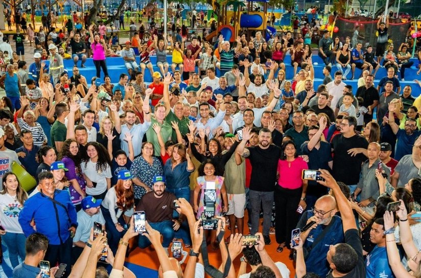 JHC inaugura Parque Osman Loureiro e promove transformação social no Clima Bom