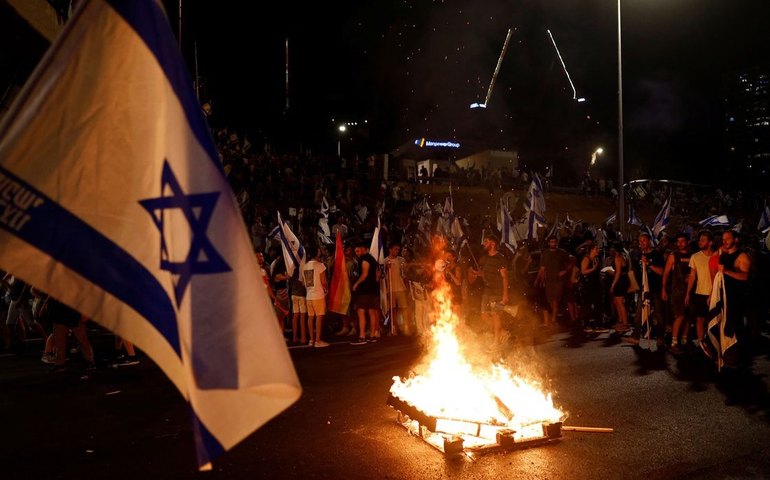Presidente de Israel pede calma em meio a planos para novos protestos