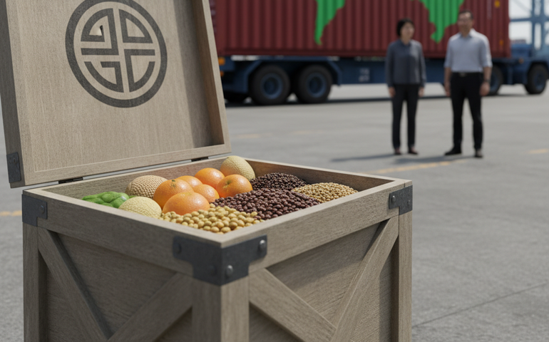 Exportações brasileiras para a China crescem 6% em 2025