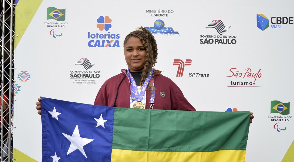 Atleta Luciele Carolaine Brito Santos / Foto: | Foto: Eugênio Barreto