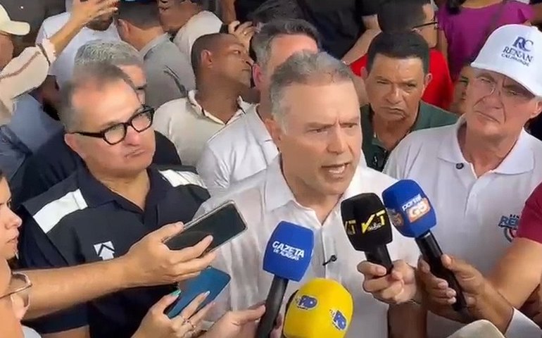 “Vou escolher o vice que mais facilitar o diálogo com os alagoanos”, diz Renan Filho