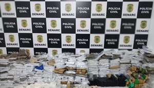 droga apreendida 700 quilos de droga apreendida.jpg / Foto: SSP/SE