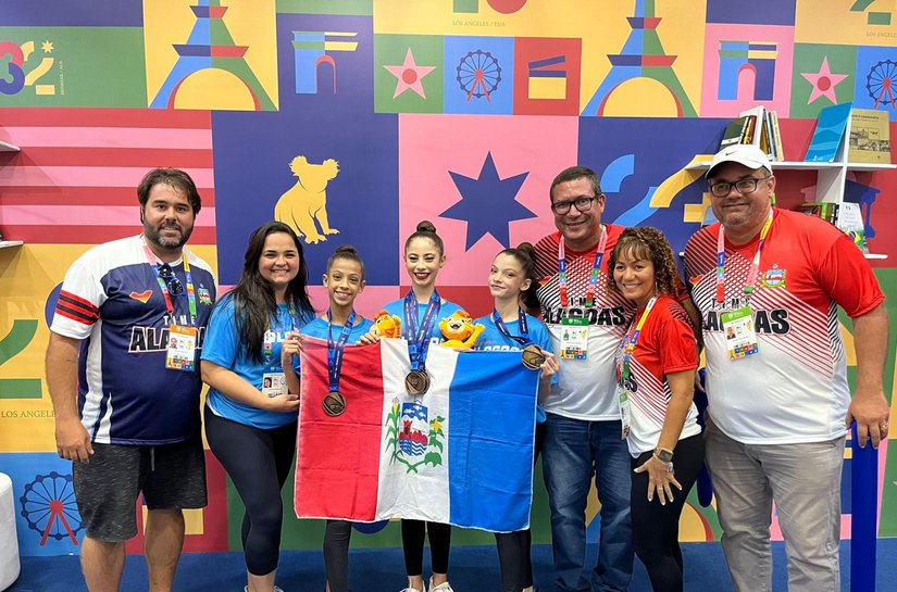 Com dez medalhas conquistadas, Alagoas faz história nos Jogos Escolares da Juventude 2024