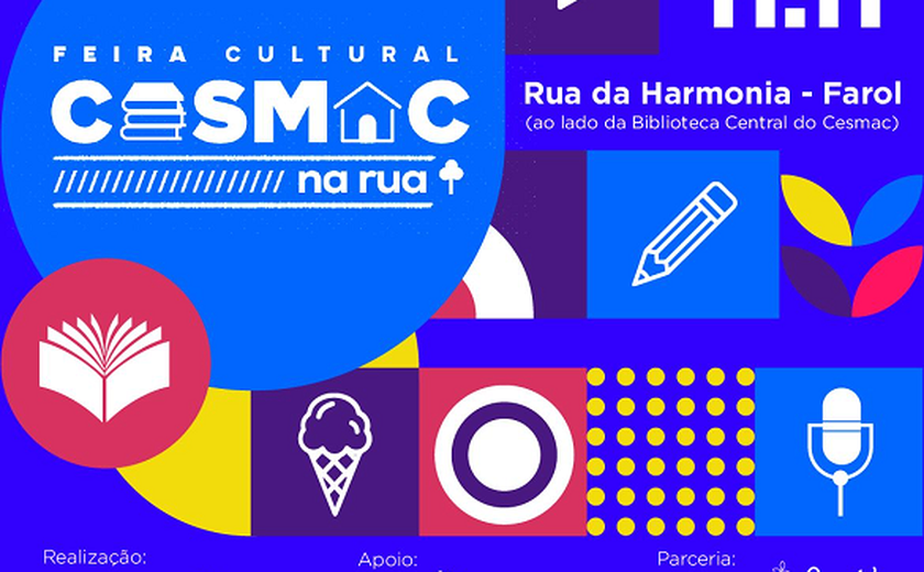 Feira Cultural do Cesmac acontece em parceria com a Florita Urbana