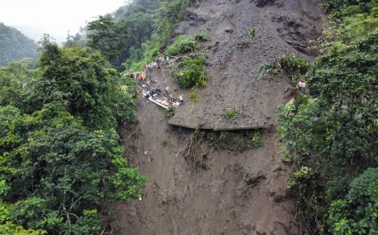 Colômbia: deslizamento de terra mata ao menos 34 pessoas no oeste do país