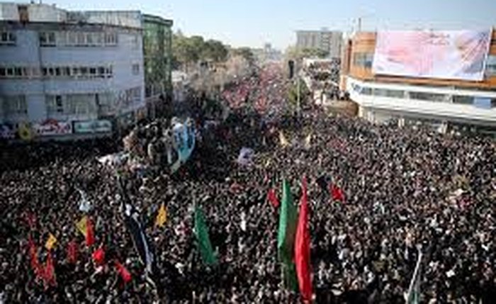 Funeral de general Qassem Soleimani em Kerman