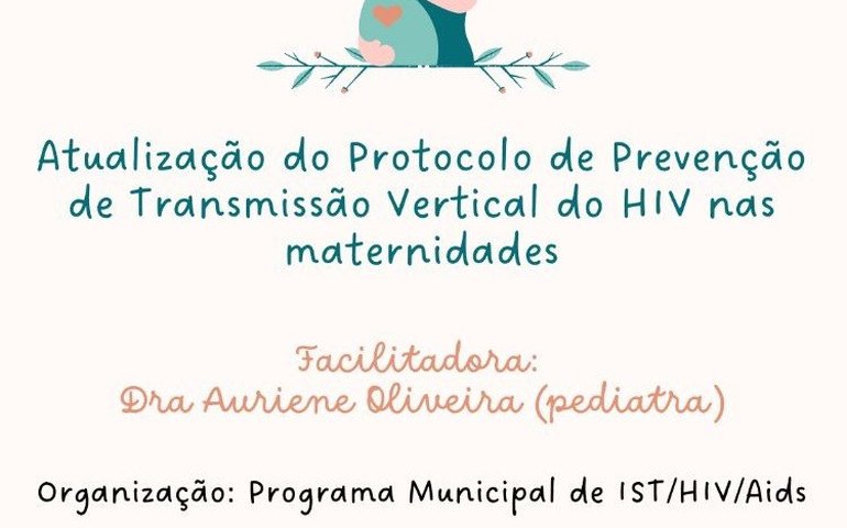 Saúde capacita profissionais de maternidades para prevenção de Transmissão Vertical do HIV