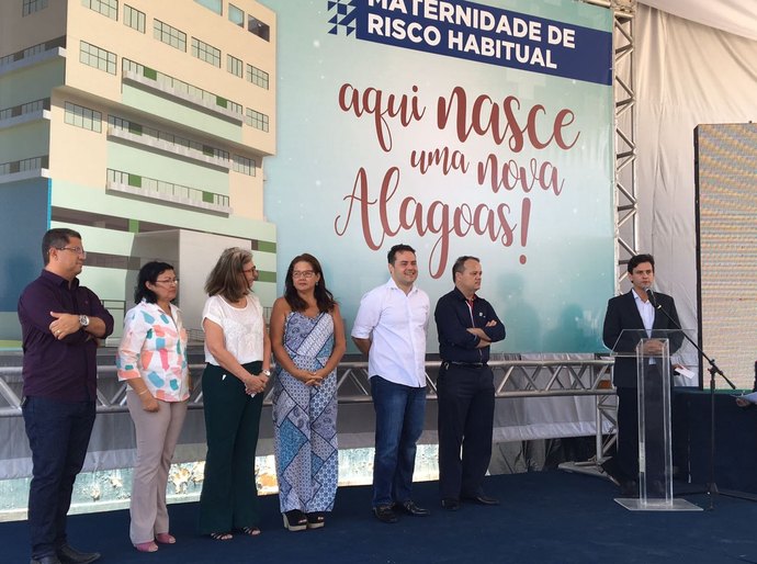 AMA participa de assinatura da ordem de serviço de Maternidade