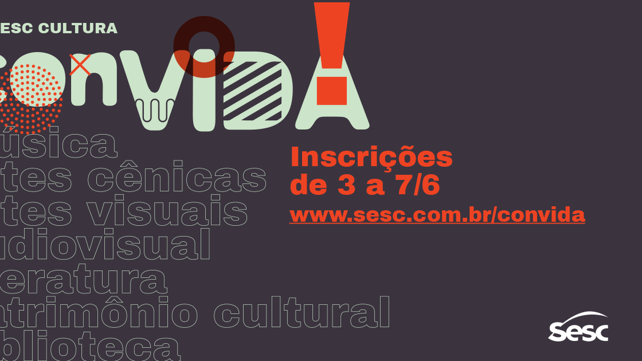 Sesc lança projeto virtual como incentivo à produção artística nacional