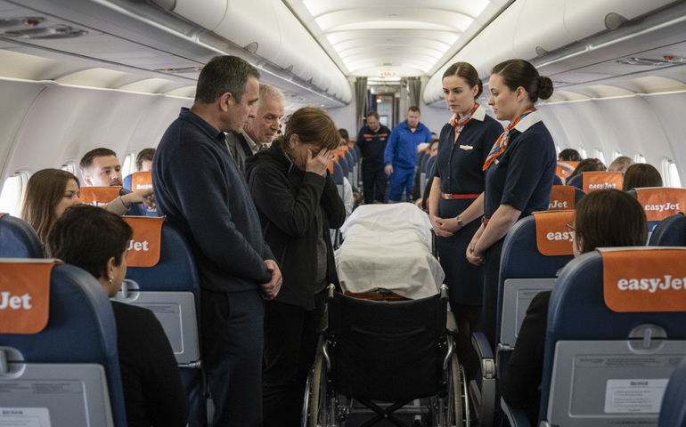 Passageiros acusam família de tentar embarcar idosa morta em voo na Espanha