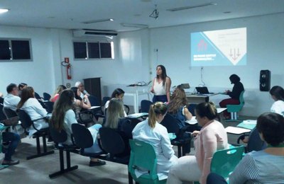Profissionais do HGE são treinados sobre protocolo para transmitir notícias difíceis