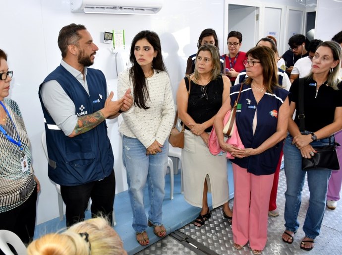 Ministério da Saúde visita Carreta da Saúde da Mulher e destaca ampliação da assistência em Maceió