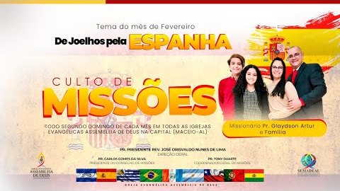 Culto de Missões - Acessível em Libras (12/02/2023)