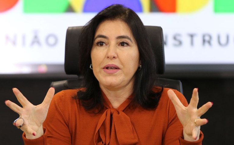 Tebet volta a afirmar que governo vai zerar déficit fiscal em 2024