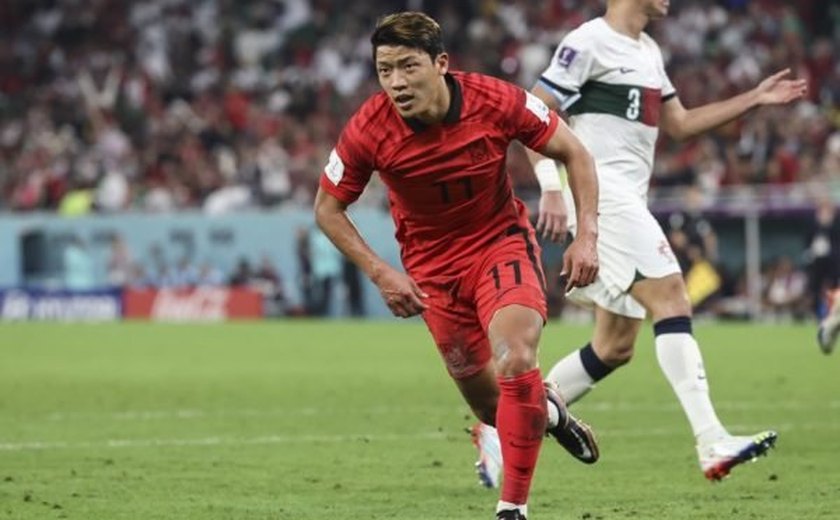 Coreia do Sul bate Portugal, vai às oitavas e pode pegar o Brasil