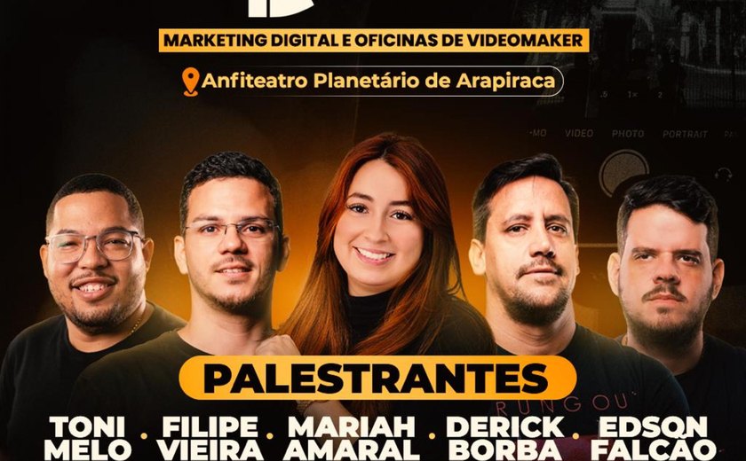 8ª Edição do AL Ciclo Tendências e Soluções aborda Marketing Digital e Oficinas de Videomaker