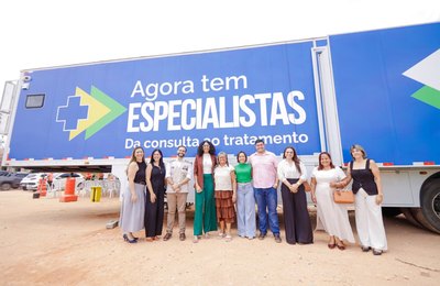 Palmeira recebe equipe do Ministério da Saúde para lançamento oficial do Agora tem Especialistas