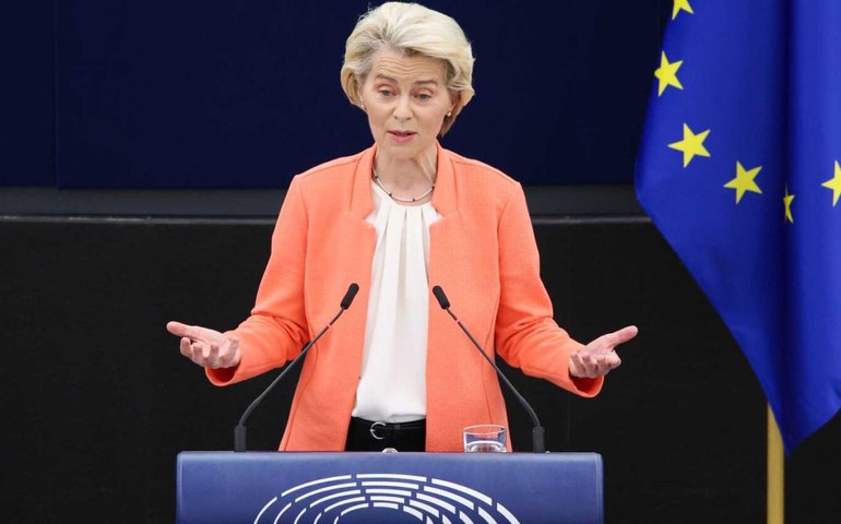 UE: Von der Leyen diz que dia é de 'alívio para o mundo' e reitera apoio à reconstrução de Gaza