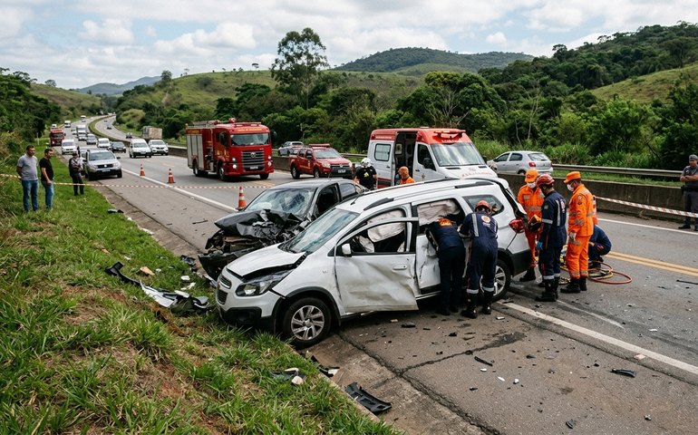 Cinegrafista da Band Minas morre e repórter fica em coma após acidente na BR-381
