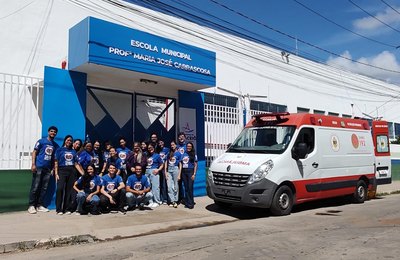 Samu nas Escolas inicia ações de 2026 em Maceió