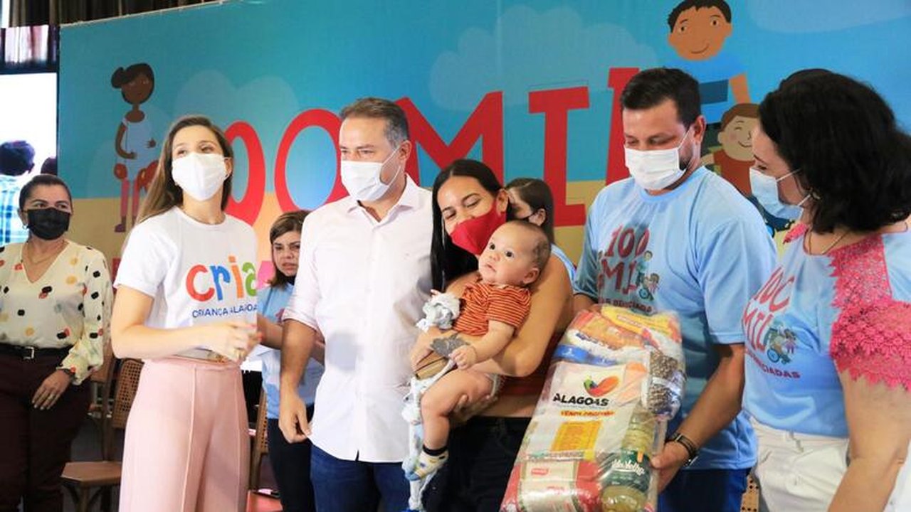Ao alcançar 100 mil famílias, cartão cria aumenta valor do benefício e fortalece a primeira infância em Alagoas