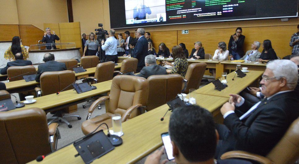 VOTAÇÃO DA ALESE / Foto: Jadilson Simões