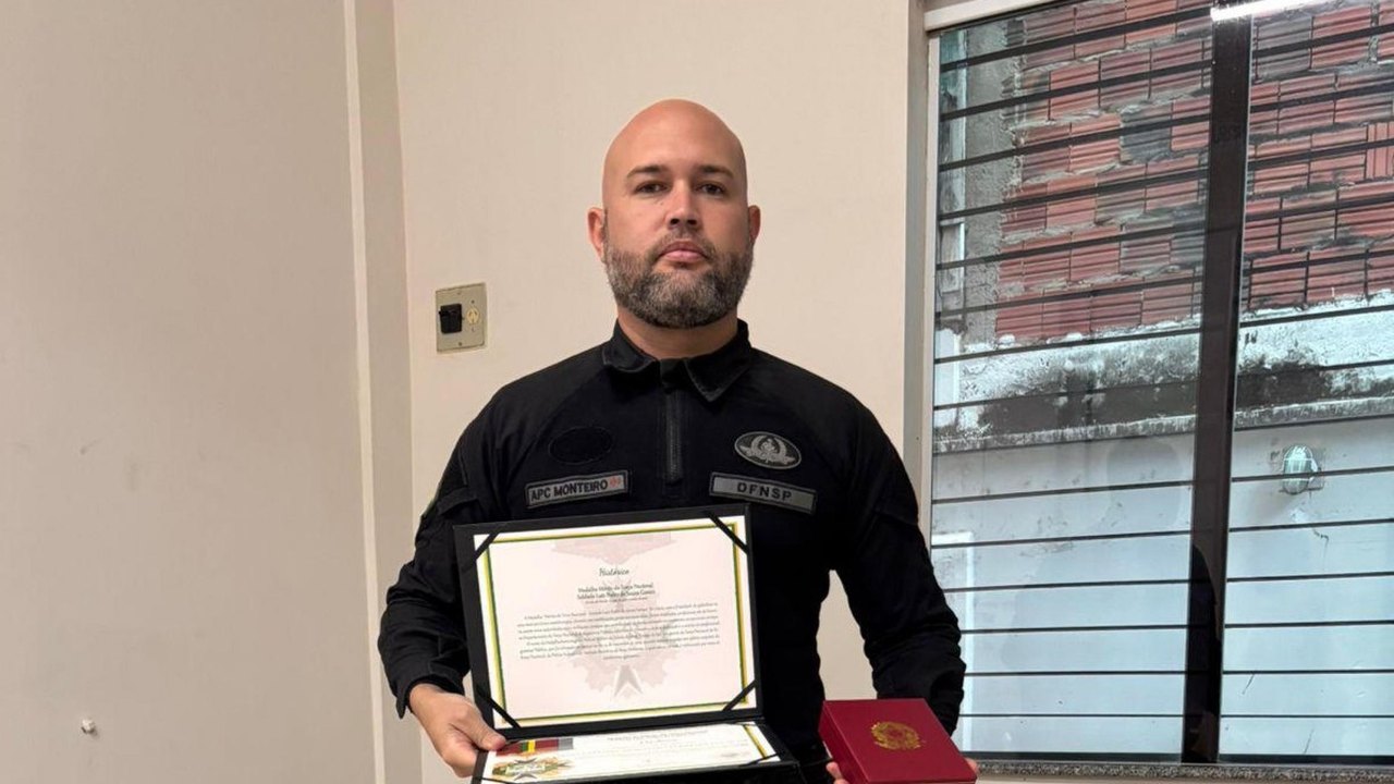 Agente da Polícia Civil de Alagoas recebe Medalha do Mérito da Força Nacional