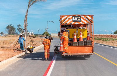 Obras na Avenida Alice Karoline avançam e chegam a mais de 65%