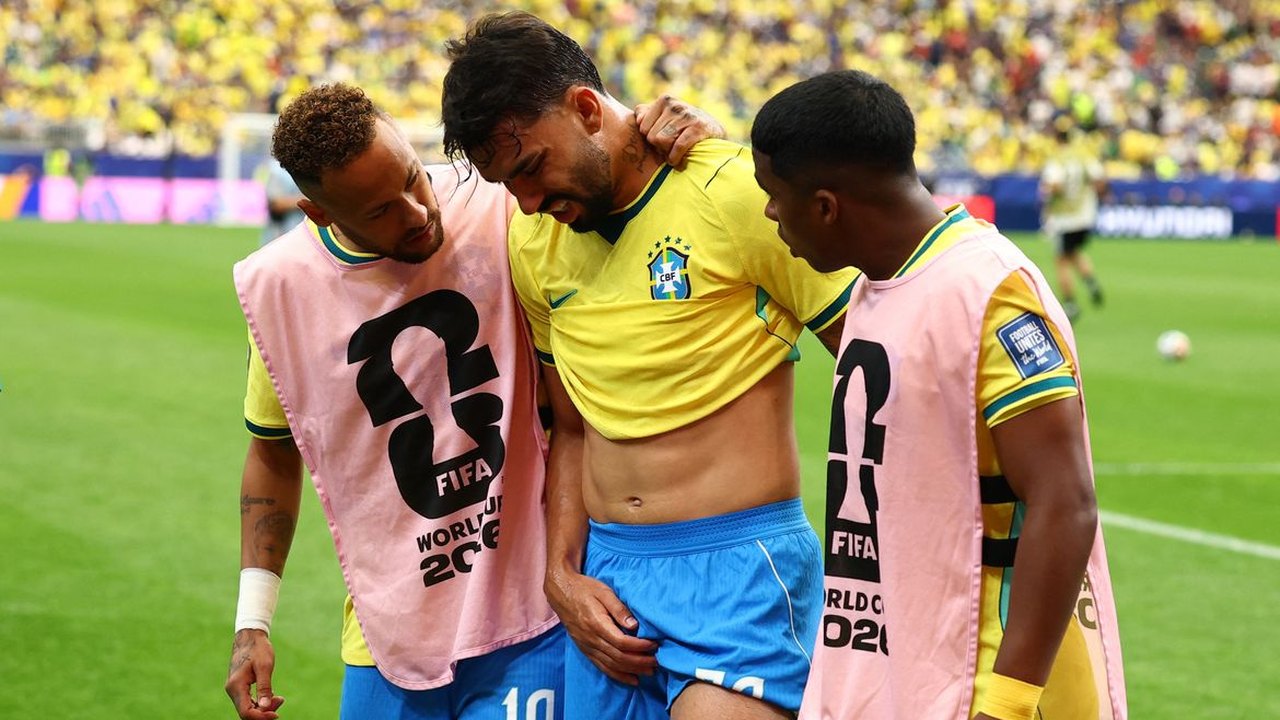 Lucas Paquetá tem lesão na coxa confirmada e segue sem previsão de retorno