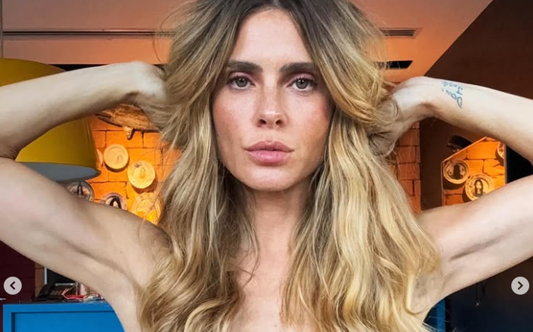 Carolina Dieckmann lamenta distância de filho mais velho: 'Me sinto engolida por esse amor'