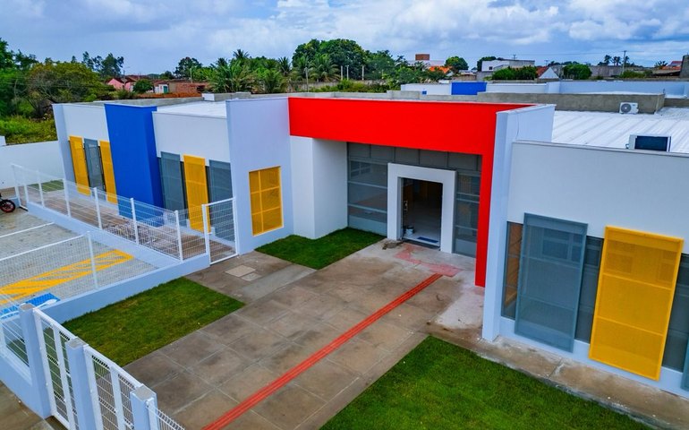 Prefeito Luciano Barbosa inaugura, nesta sexta (11), o Centro de Educação Infantil Professora Simone dos Santos Silva, no Povoado Canaã