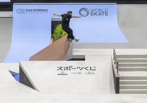 Brasileiros ficam fora do pódio na etapa de Kitakyushu da Copa do Mundo de skate street