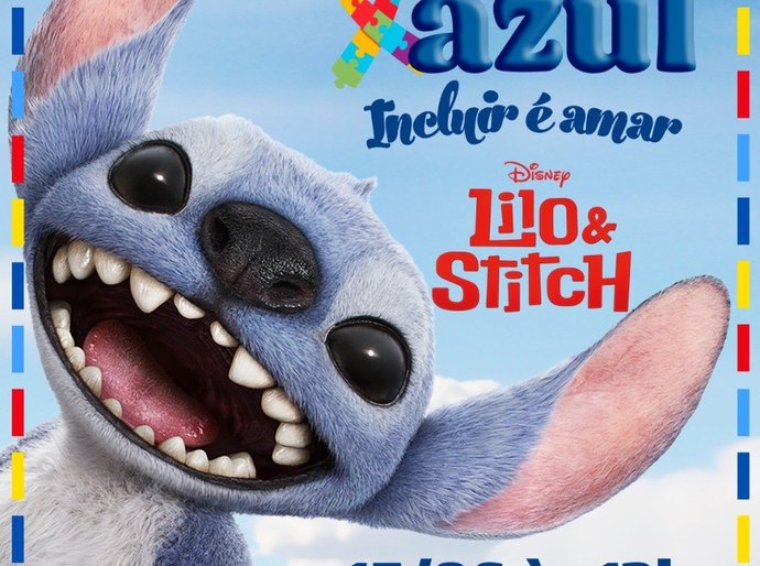 Shopping Pátio Maceió realiza sessão azul gratuita com o filme Lilo & Stitch
