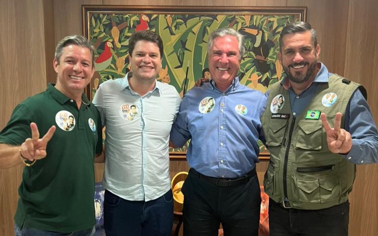 Collor, Leonardo Dias e Bebeto declaram apoio a Davi Davino na disputa ao Senado Federal