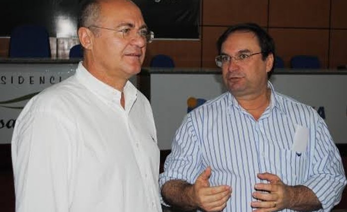 Renan Calheiros e Luciano Barbosa