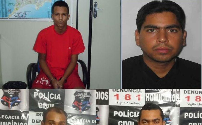 Delegacia de Homicídios esclarece crimes e prende acusados