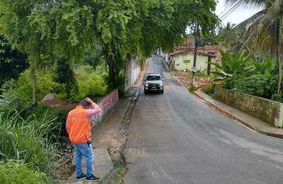 Defesa Civil interdita Ladeira da Moenda