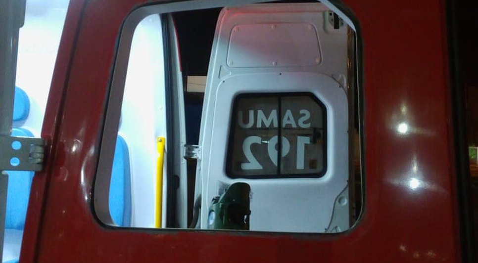 Ambulância é arrombada / Foto: Sindicato dos Condutores de Ambulância