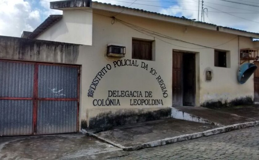 Com fragilidade da estrutura policial, cinco presos fogem da Delegacia de Colônia Leopoldina