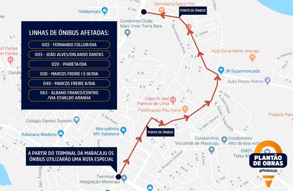 LINHA DE ÔNIBUS / Foto: Arte Secom