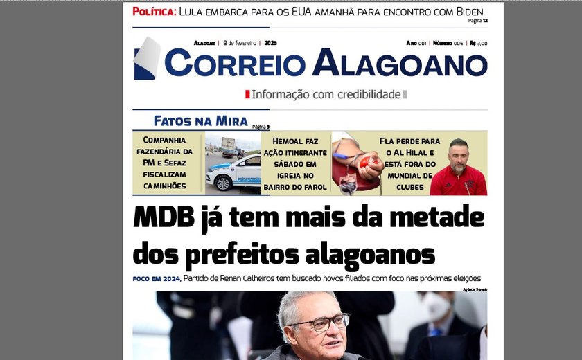 MDB já tem mais da metade dos prefeitos alagoanos