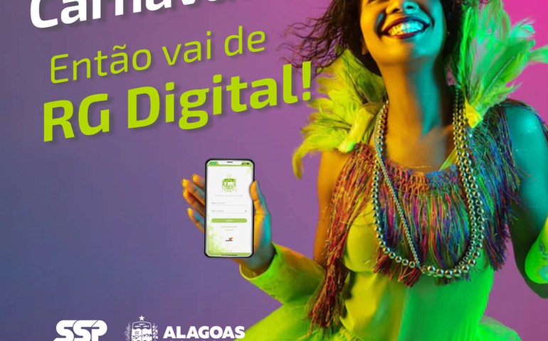 Instituto de Identificação de Alagoas orienta sobre cuidados com o RG no Carnaval