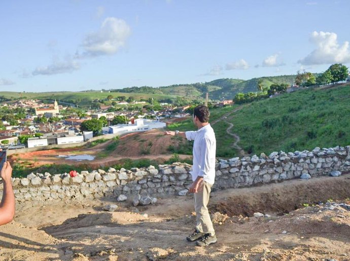Na Laje: Obras do Mirante São José estão em ritmo bastante acelerado