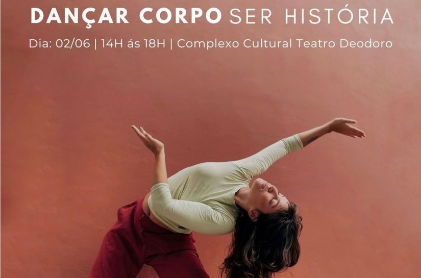 Oficina 'Dançar Corpo, Ser História' está com inscrições abertas e gratuitas