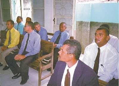 Componentes do Departamento Heróis da Fé de Moacir Andrade
