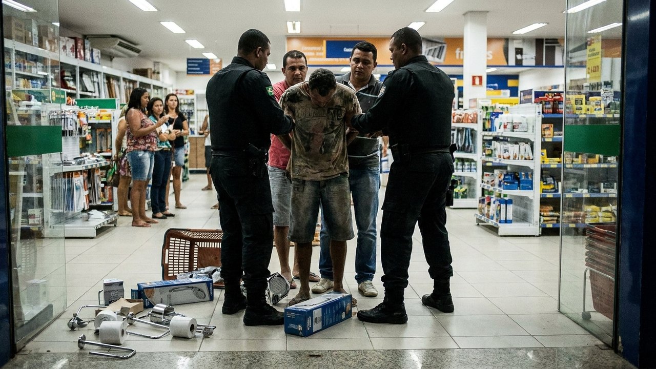 Homem é detido por clientes e segurança após furtar duchas e papeleiras em loja de Maceió