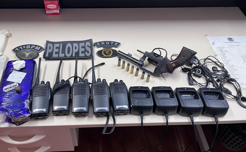 Suspeito de tentativa de homicídio é preso com arma e drogas em Porto Real do Colégio