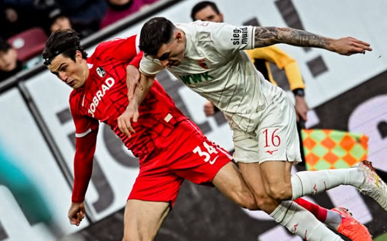 Freiburg fica no empate sem gols com Augsburg e perde embalo no Campeonato Alemão