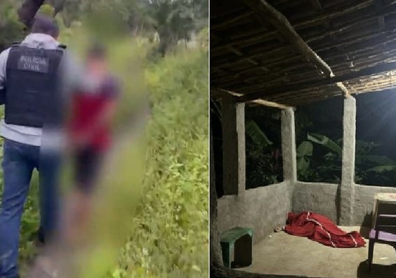Suspeito de estuprar e matar mulher em União dos Palmares é preso após quatro meses foragido
