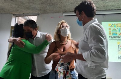 Sedetur de Palmeira recebe kit com nova identidade visual das Instâncias de Governança de Turismo